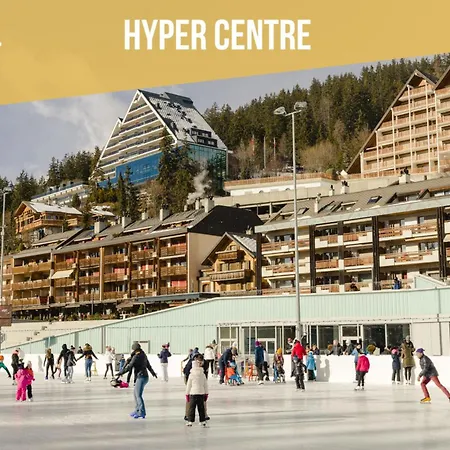 Balcon - Proche télécabines - Hypercentre - Parking Crans-Montana Extérieur photo